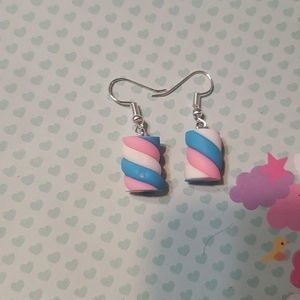 Marshmallow earrings